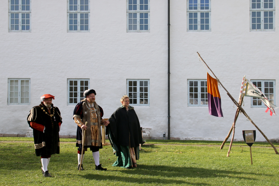 Средневековый фестиваль в монастыре Витскол 12окт. 2019, Дания