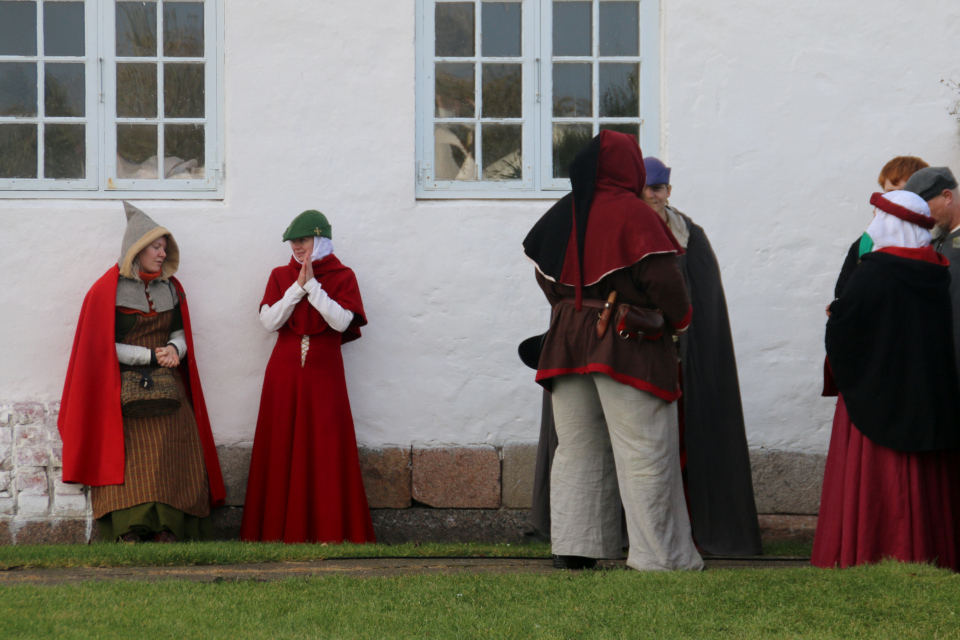 Средневековый фестиваль в монастыре Витскол 13окт. 2019, Дания