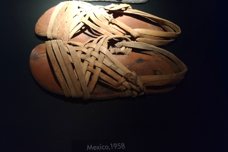 Мексиканские сандали, приобретенные в 1958 г.