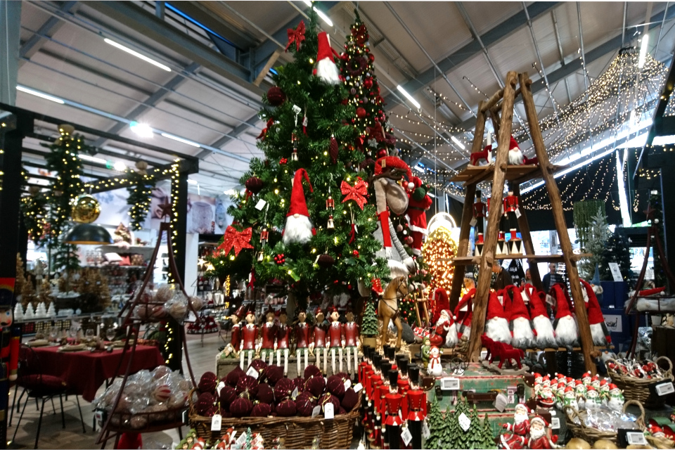 Рождественский базар в Plantorama, ниссе. 22 окт. 2019, Дания 