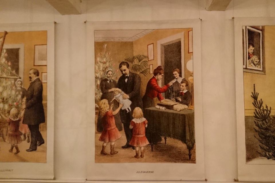 Рождество в Дании 1902 - иллюстрации Пол Штеффенсен (Paul Steffensen)