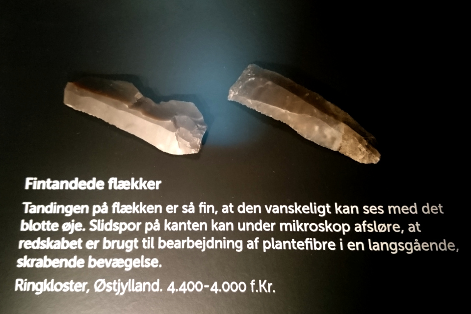 Каменный нож для срезания лыка, 4400 - 4000 г. до н. э., Эртебёлле