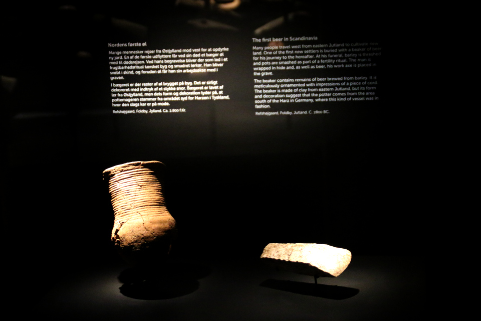 Первое пиво в Скандинавии. Глиняная посуда 2800 до н.э. , Дания