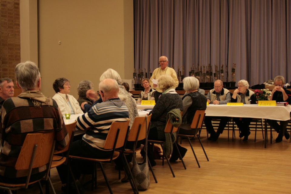 Собрание ассоциация садоводов-любителей (Jens Kjøge), бывшая школа Skt. Anna Gades Skole, Орхус, Дания. Фото 20 фев. 2013