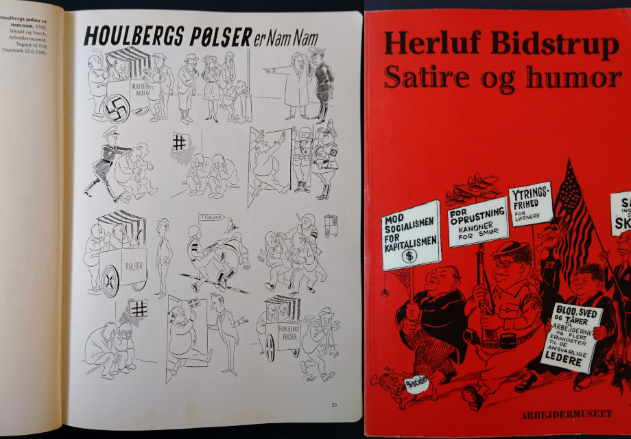 "Херлуф Бидструп: сатира и юмор" (Herluf Bidstrup : satire og humor, 2004)