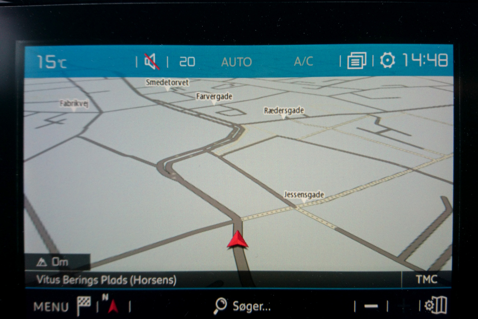 Карта GPS-навигатор возле площади Беринга (Vitus Berings Plads)