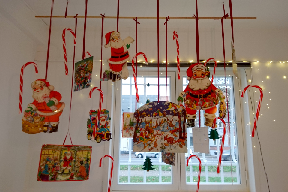 Старые рождественские календари в музее Хорсенс, Дания. 29 нояб. 2020