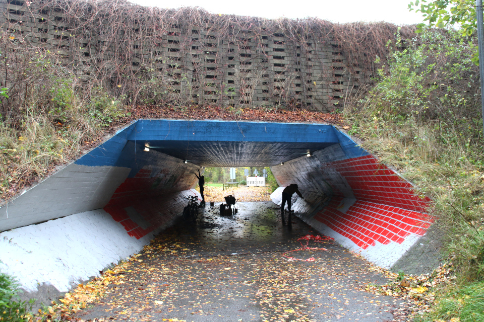 Туннель в Холме Håndværkerparken, 2 нояб. 2020, Дания