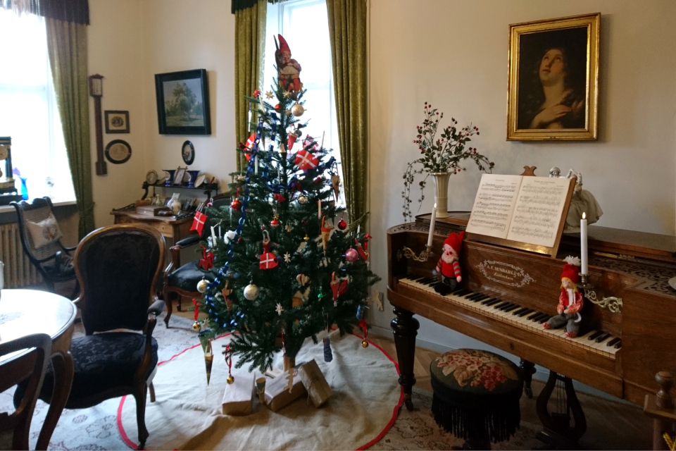 Рождественская елка 1900 года в музее г. Силькеборг
