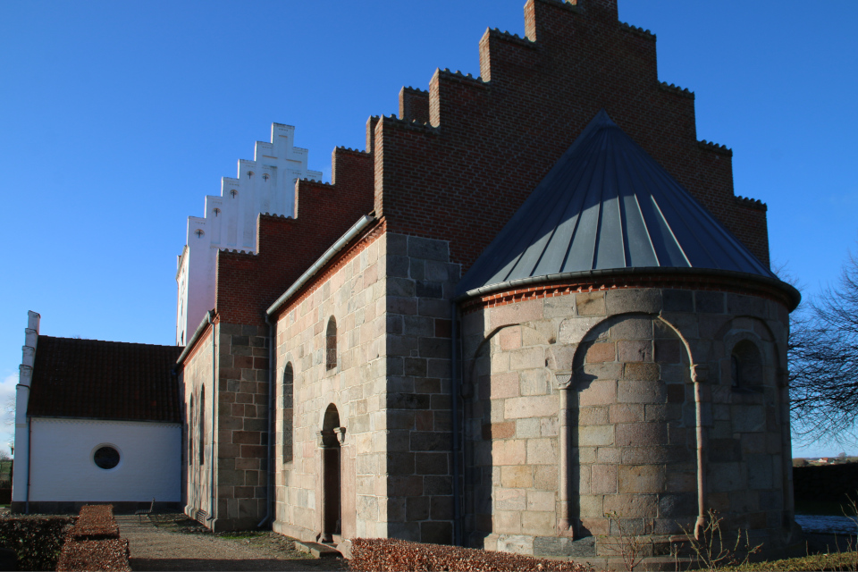 Церковь Госмер / Gosmer Kirke. Фото 31 янв. 2021