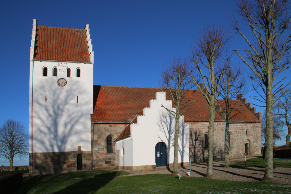 Церковь Госмер / Gosmer Kirke. Фото 31 янв. 2021