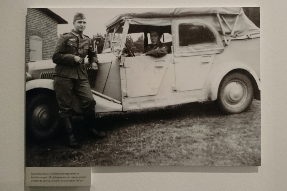 Немецкие солдаты. Выставка оккупации Дании в музее Скиве
