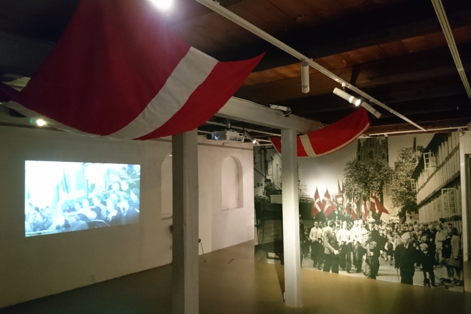 Выставка оккупации Дании в музее Грено, 12 sept. 2020
