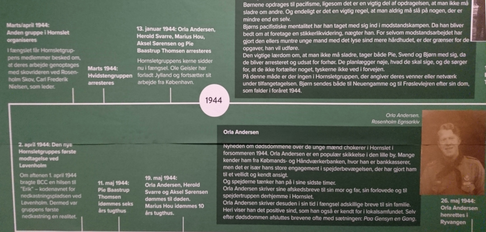Движение Сопротивления. Выставка оккупации Дании в музее Грено. 12 сент. 2020