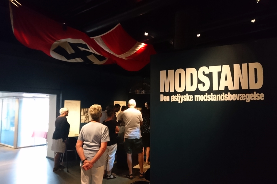 Движение Сопротивления Дании. Выставка оккупации Дании в музее Рандерс, 25 июл. 2019