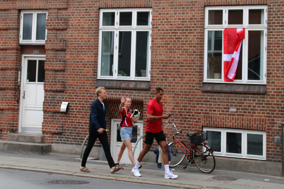  Flag for Danmark. Флаг за Данию. 26 июн 2021