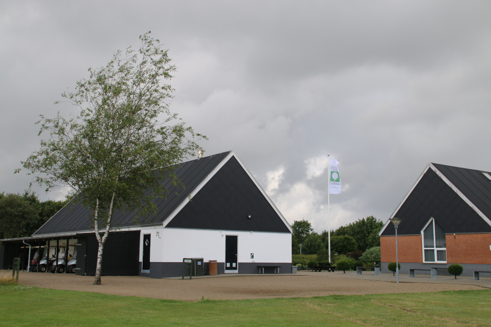 Гольф-поле Вайен, Дания. Фото 28 июля 2021