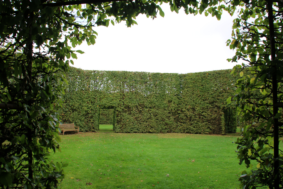 Лабиринт. Геометрическе сады в Хернинг (De Geometriske Haver Herning), Дания. Фото 14 сент. 2021