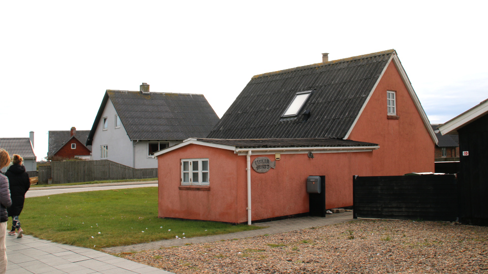 Fiskehus. Тюборён (Thyborøn), Дания. Фото 25 сент. 2021