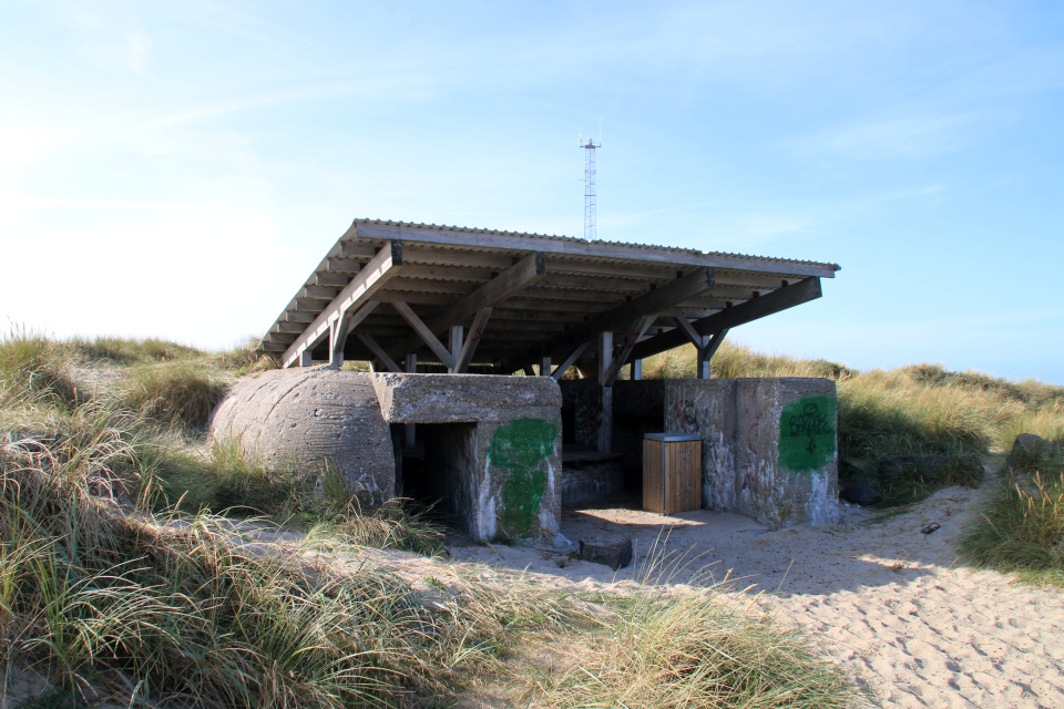 Бункеры Тюборён (Thyborøn fæstningen), Атлантический вал, Дания. Фото 25 сентября 2021