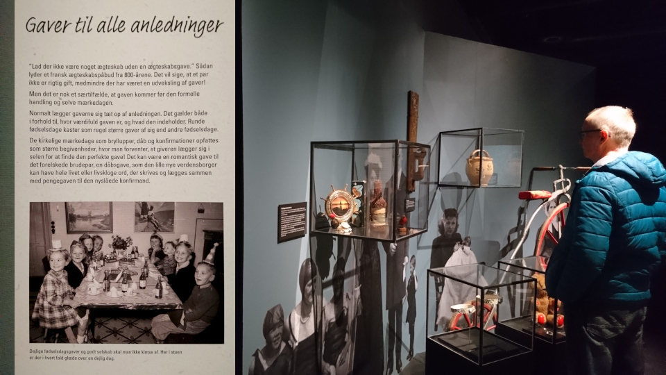 Подарки в Дании "Gaver i 1000 år", музей Рандерс, Дания. Фото 16 окт. 2021