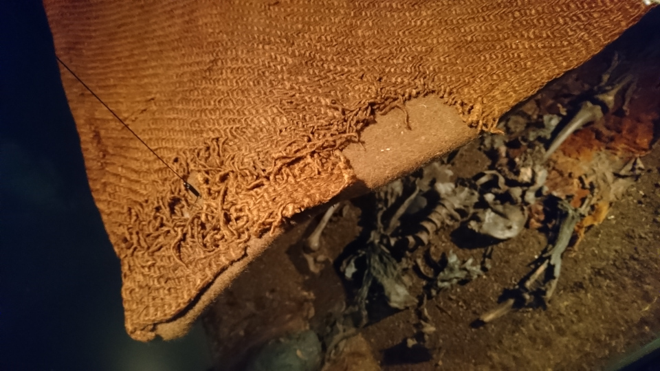 Болотная мумия, железный век, музей Рандерс, Дания. 16 окт. 2021