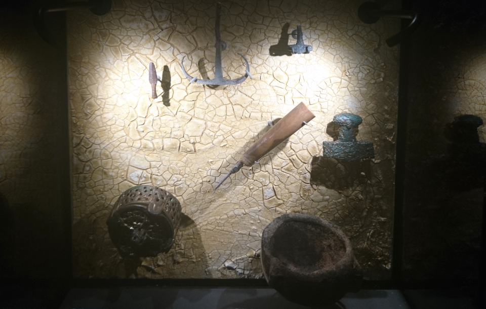 Odin Spyd, thorshammer. Артефакты. Викинги в Орхусе, музей Мосгорд, Дания. Фото 6 фев. 2020