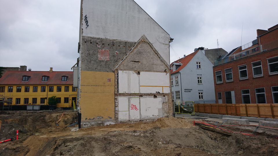 Раскопки Mindegade 12, Орхус, Дания. 26 июн. 2021