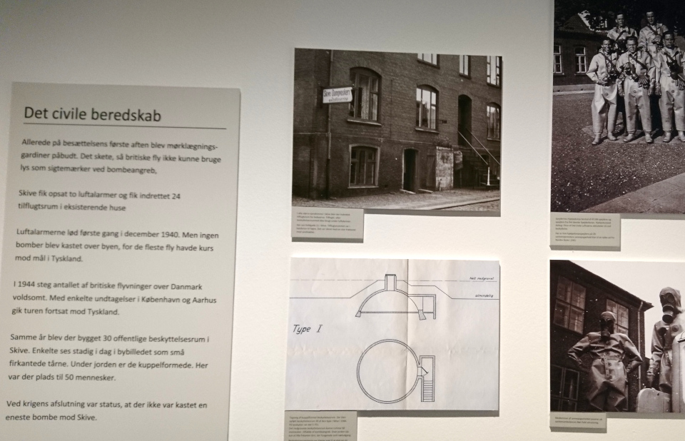 Бомбоубежища в Дании. Городской музей г. Скиве, Дания. Фото 13 авг. 2020