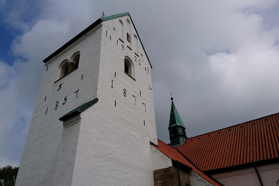 Башня. Церковь Орс (Aars kirke), Дания. 6 мая 2022