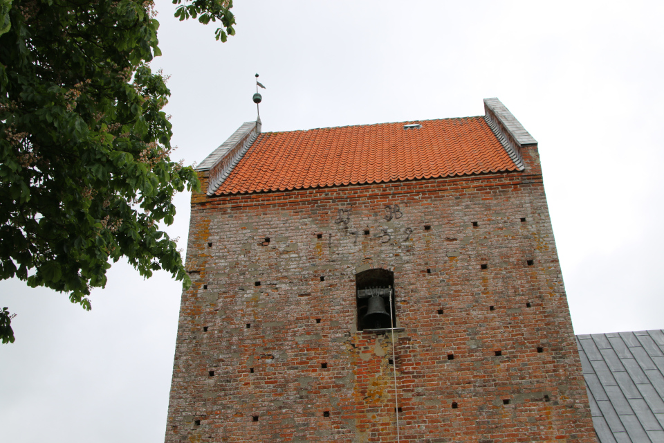 Башня 1732. Церковь Марии Магдалины (Marie Magdalene Kirke), Дания. 2 июн. 2022