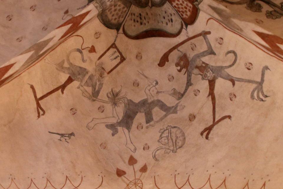 Фрески. Церковь Марии Магдалины (Marie Magdalene Kirke), Дания. 2 июн. 2022 Фрески. Церковь Марии Магдалины (Marie Magdalene Kirke), Дания. 2 июн. 2022