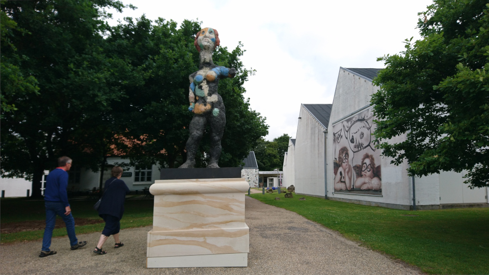 Ютландская национальная галерея - Музей Йорн Jorn (Museum Jorn Det Jyske Nationalgalleri), Силькеборг, Дания. Фото 8 июля 2022