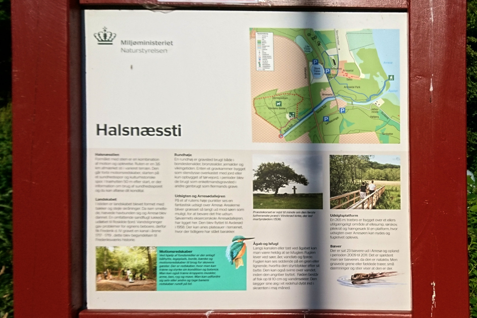 Halsnæssti. Вдоль канала к озеру Арресё (Arresø), Фредериксверк, Дания. 2 июля 2022