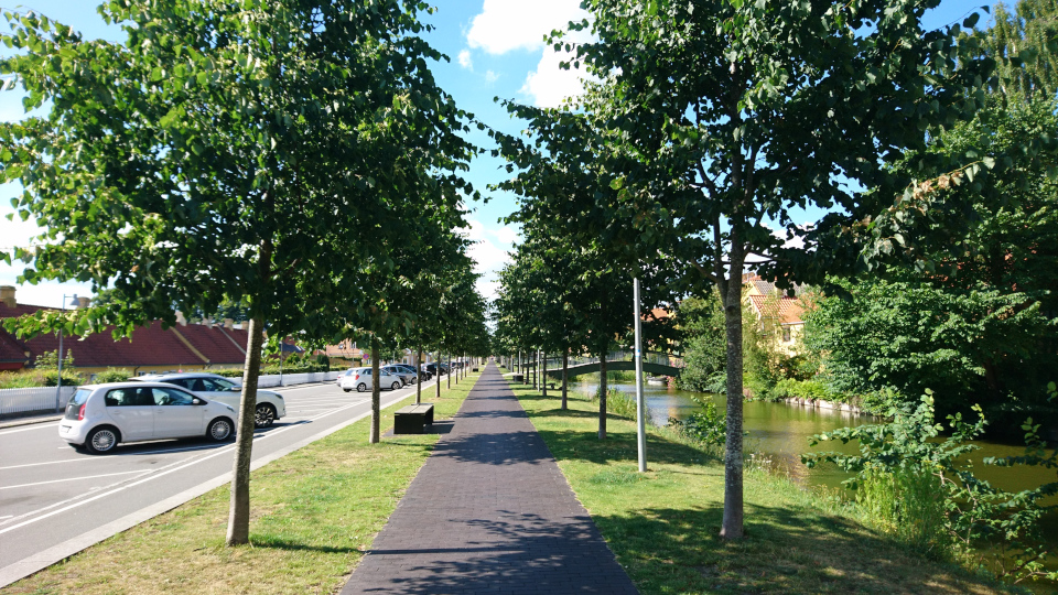 Канал, Фредериксверк (Frederiksværk), Дания. 2 июля 2022
