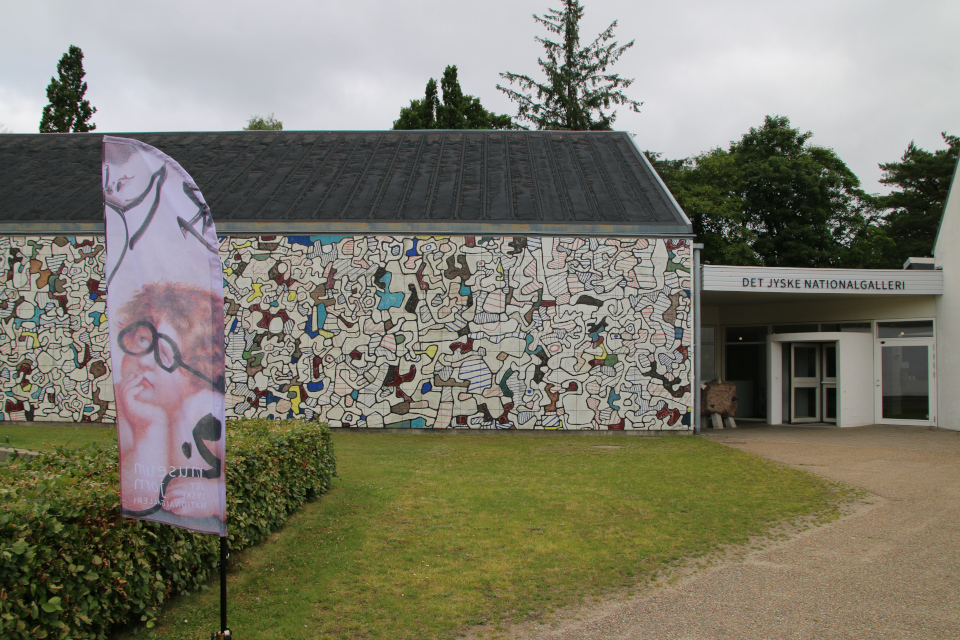 Ютландская национальная галерея - Музей Йорн Jorn (Museum Jorn Det Jyske Nationalgalleri), Силькеборг, Дания. Фото 8 июля 2022