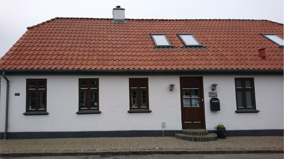 Дом 1917 г. Хэрвайн в Орс (Hærvejen Aars), Дания. 18 авг. 2022