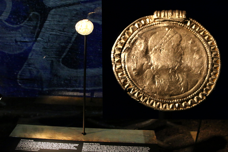 Золотая монета, железный век. Вперед из хаоса (Ud af kaos), выставка музей Мосгорд, Орхус, Дания. 12 нояб. 2022 