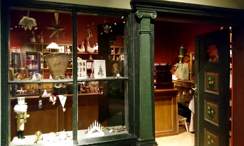 Старый магазин. Рождество в музее Рандерс, Дания. 19 дек. 2022 