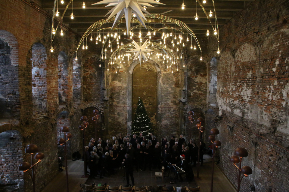 Церковный зал. Рождество в Колдингхус, г. Колдинг, Дания. 17 дек. 2022 