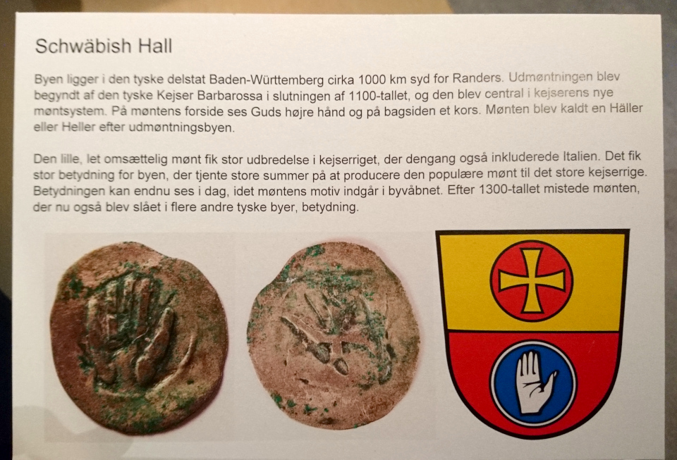 Монеты 13 век. Рождество в музее Рандерс, Дания. 19 дек. 2022 