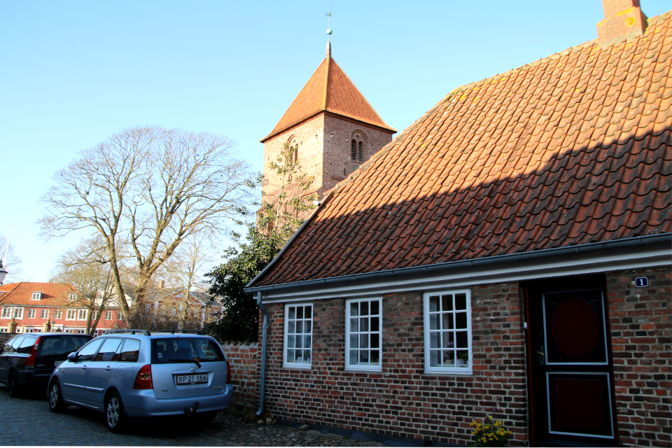Церковь Святой Екатерины, аббатство. Рибе, Дания. 9 апр. 2023