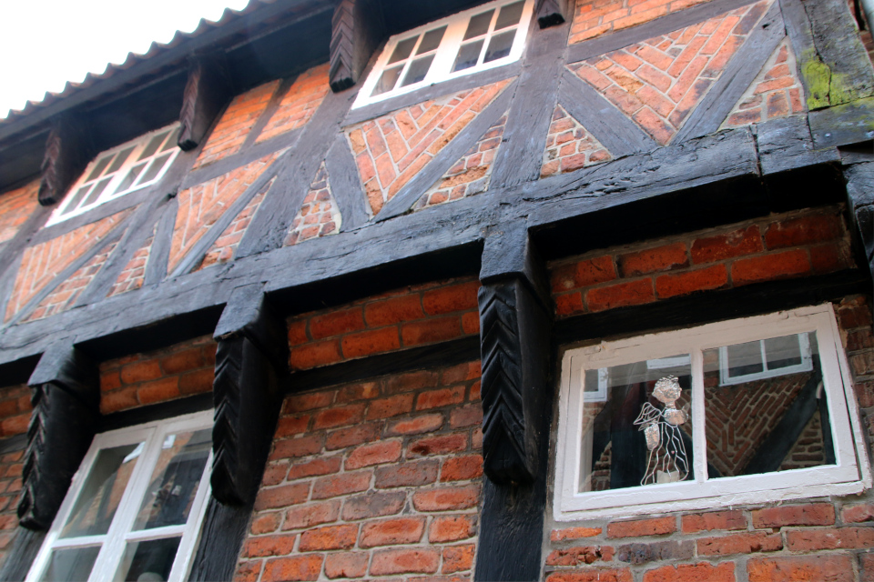 Проулок Кёлхольтс (Kølholts Slippe), Рибе, Дания. 10 апр. 2023 