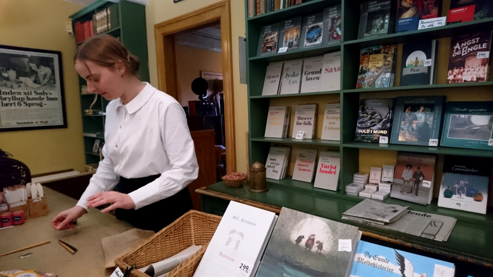 Книжный магазин. Старый Город, Орхус, Дания. 1 апр. 2023 