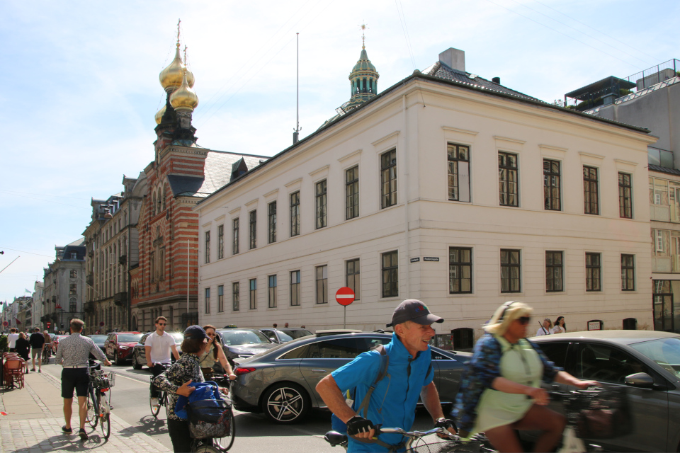 Русский храм в Копенгагене, ул. Бредгаде, Копенгаген, Дания. 9 июня 2023 