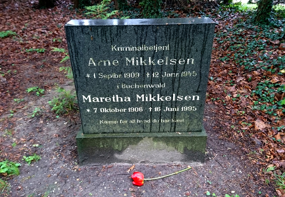Arne Mikkelsen. Кладбище Вестре Киркегорд, Орхус, Дания. 4 май 2024