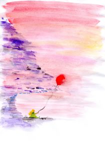 Photo - Girl and Balloon