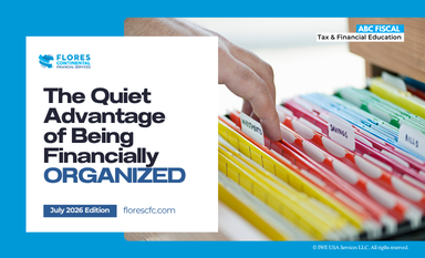 The Quiet Advantage of Being Financially Organized