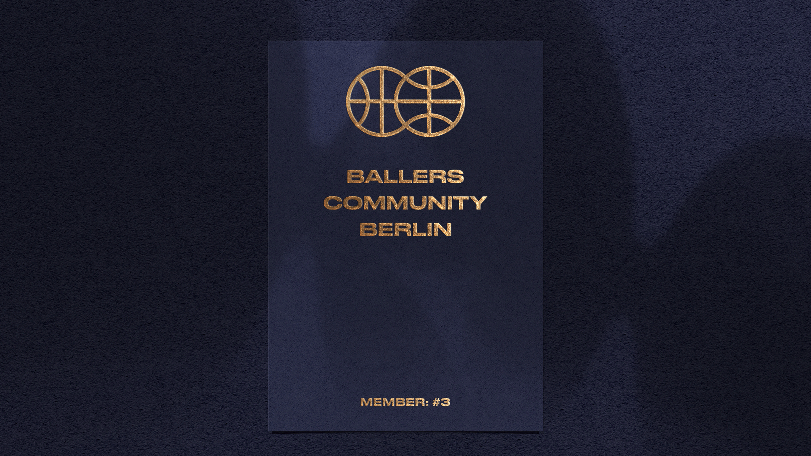 Pass for members of the »Ballers Community Berlin« FBL Freizeit Basketball Liga 