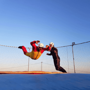 Skydiving Simulator in action